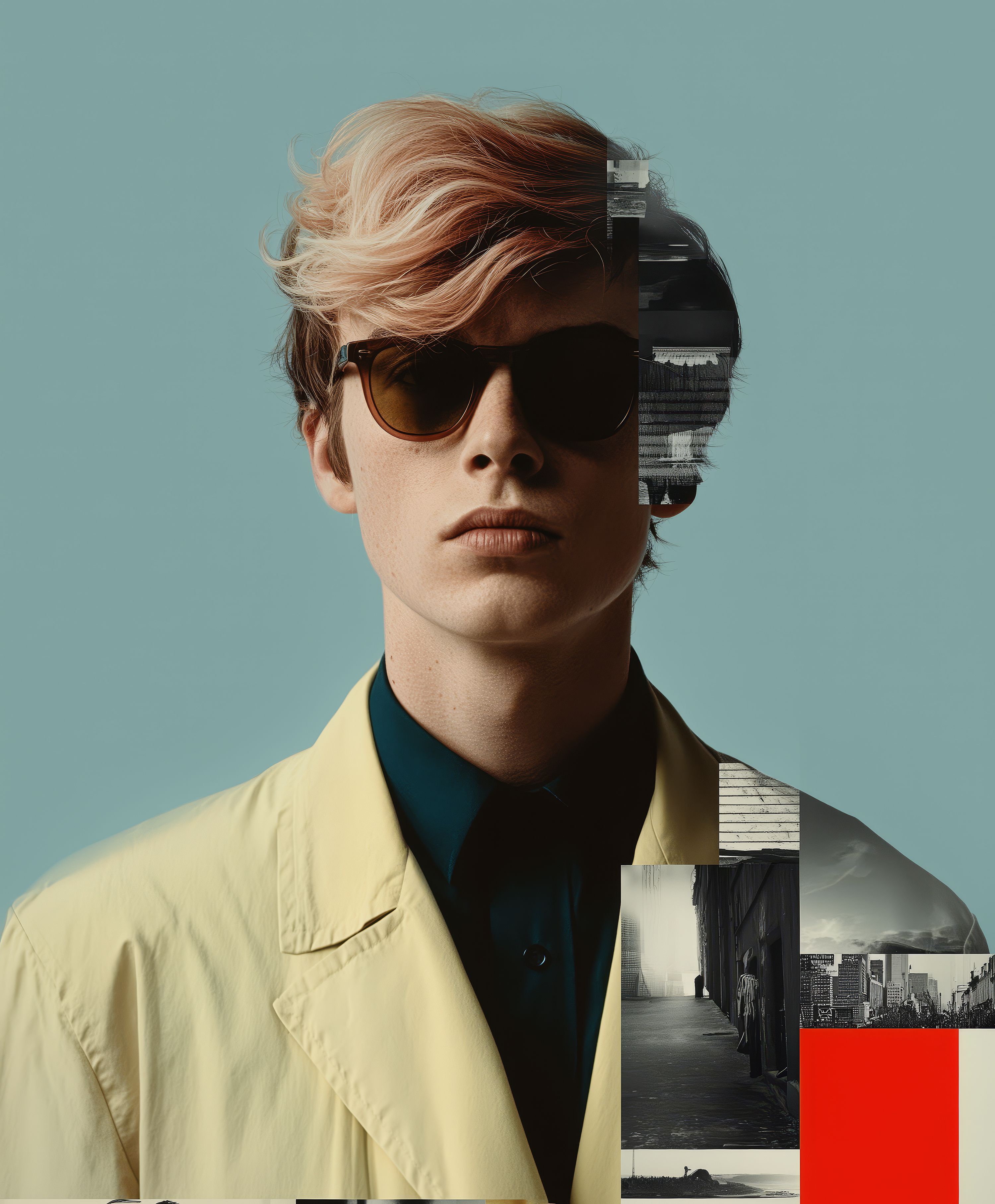 Surreal Collage Portrait