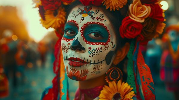 Day of the Dead Face Paint