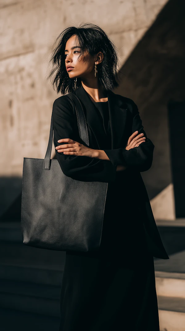 Stylish Woman Outdoors