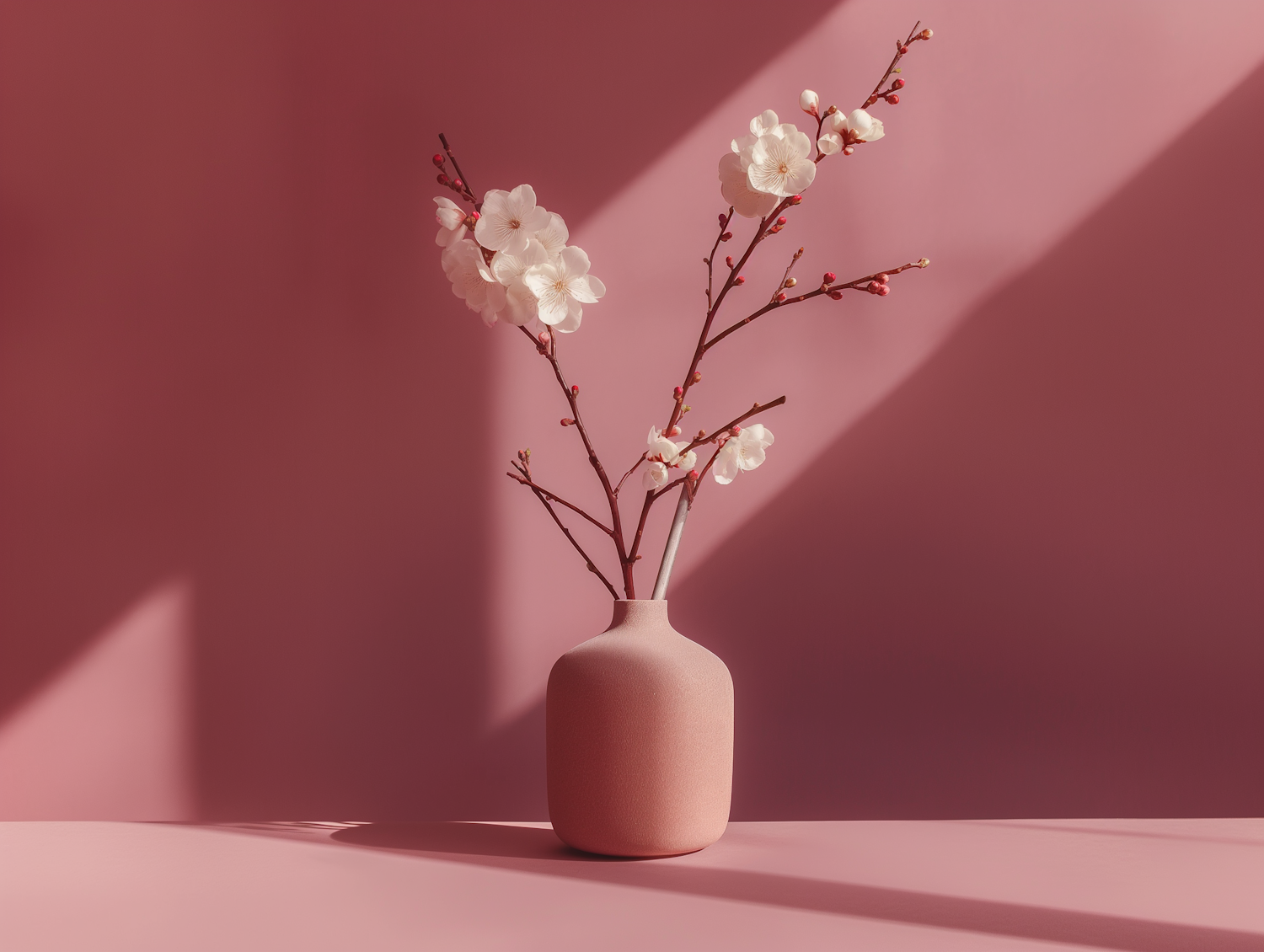 Elegant Spring Blossom Still Life