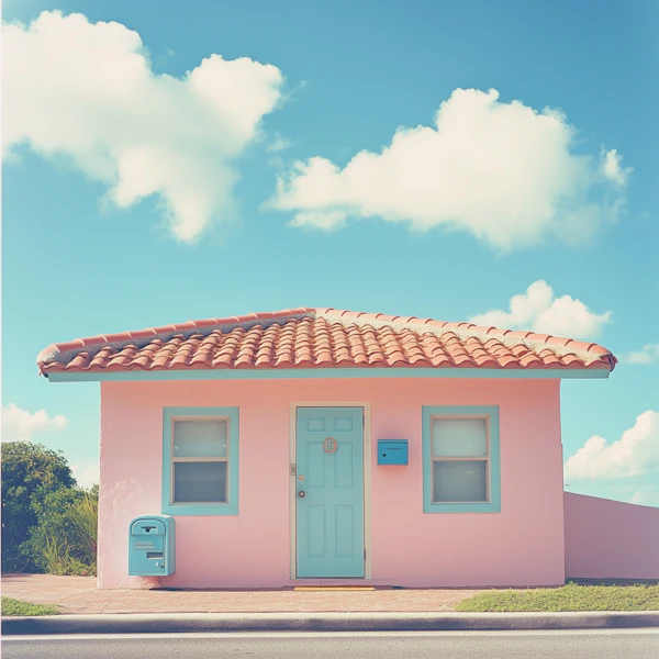Charming Pink House