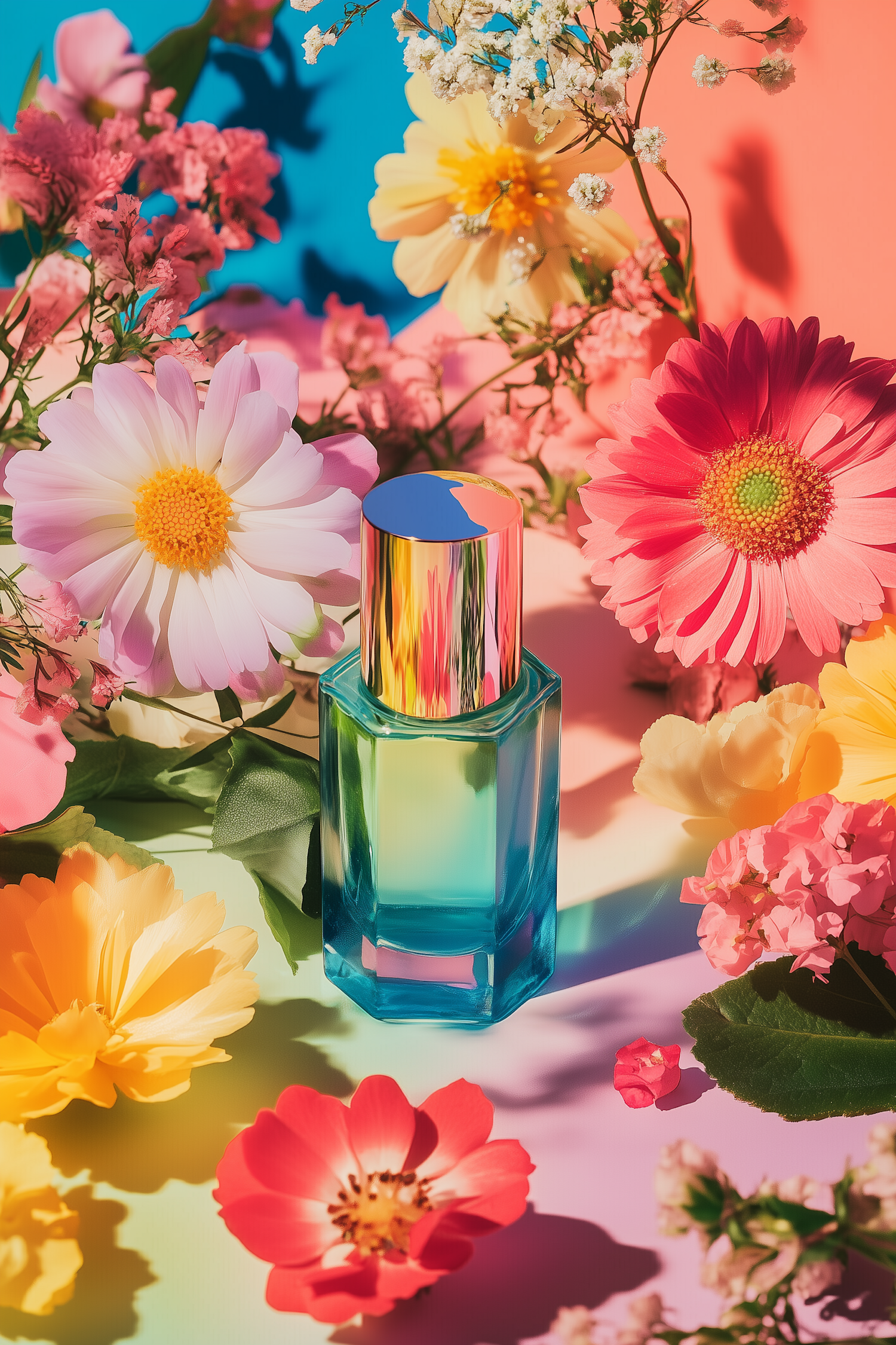Perfume with Flowers