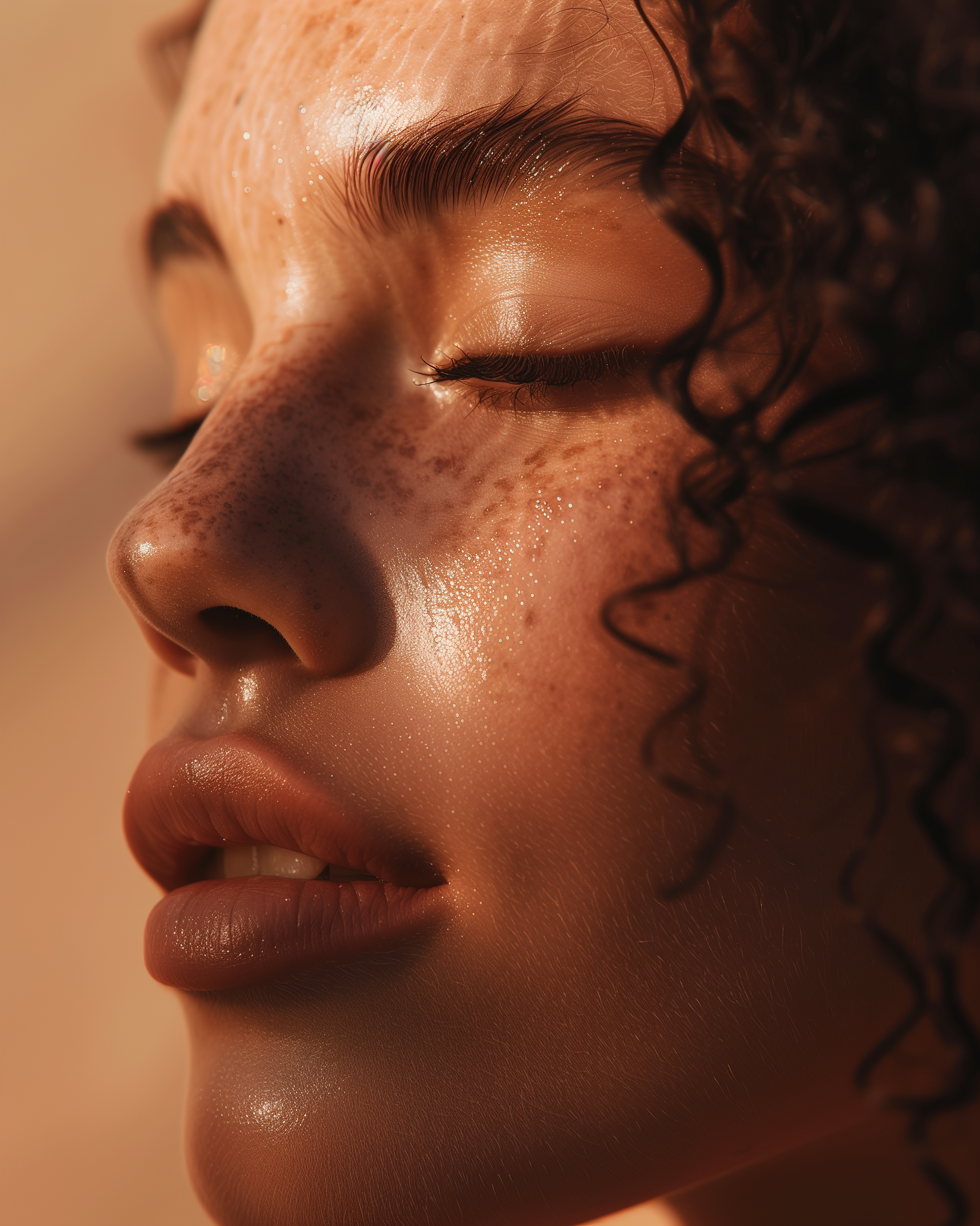 Serene Close-up Portrait