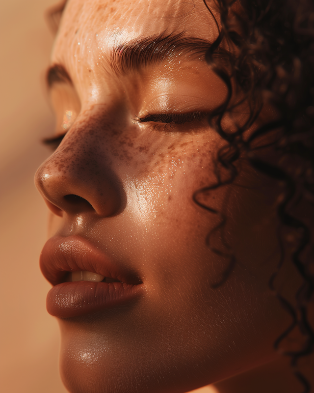 Serene Close-up Portrait