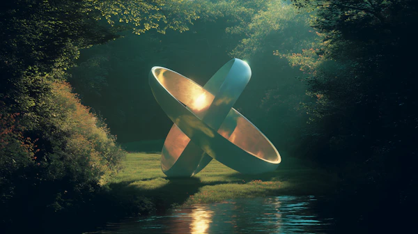 Forest Möbius Sculpture