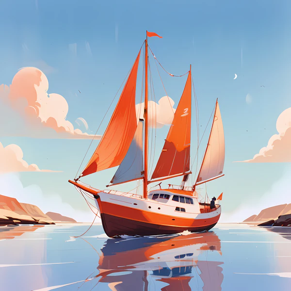 Sailboat on Calm Waters