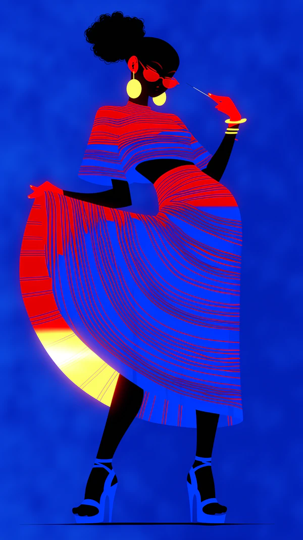 Stylish Dynamic Pose