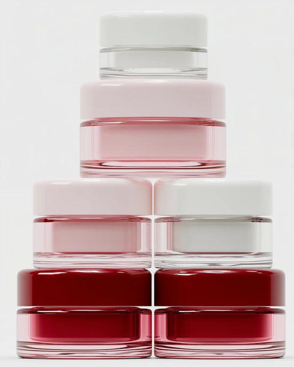 Glass Jar Pyramid