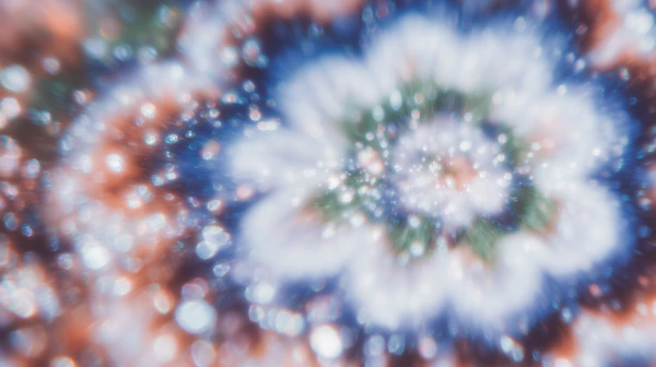 Abstract Floral Kaleidoscope