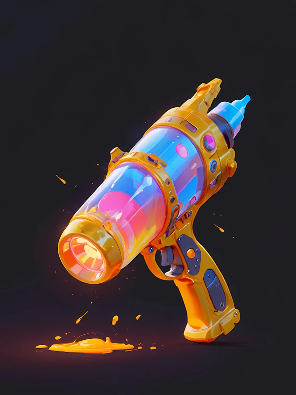 Futuristic Toy Gun