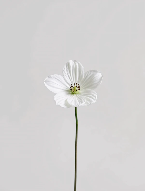 Elegant White Flower