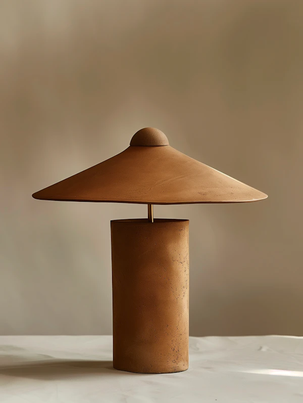 Terracotta Table Lamp