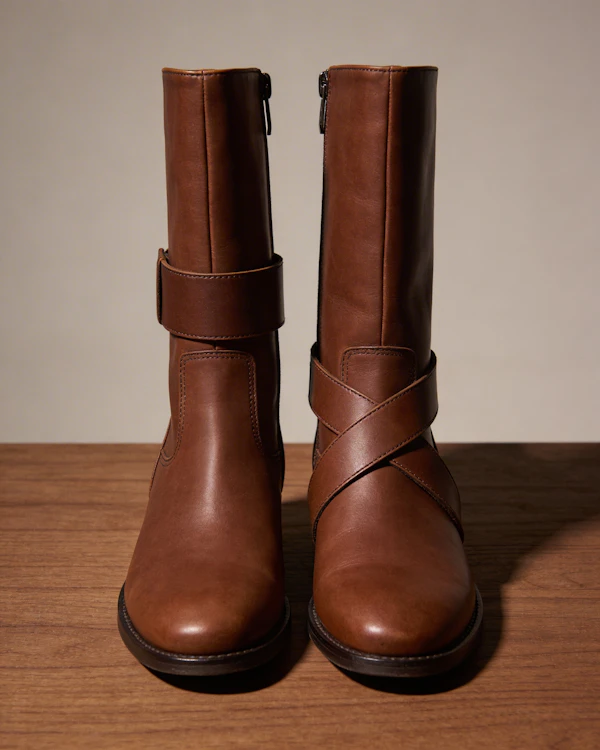 Brown Leather Boots