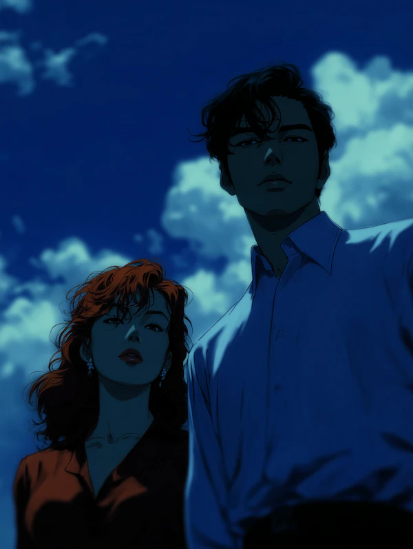 Dramatic Duo Portrait