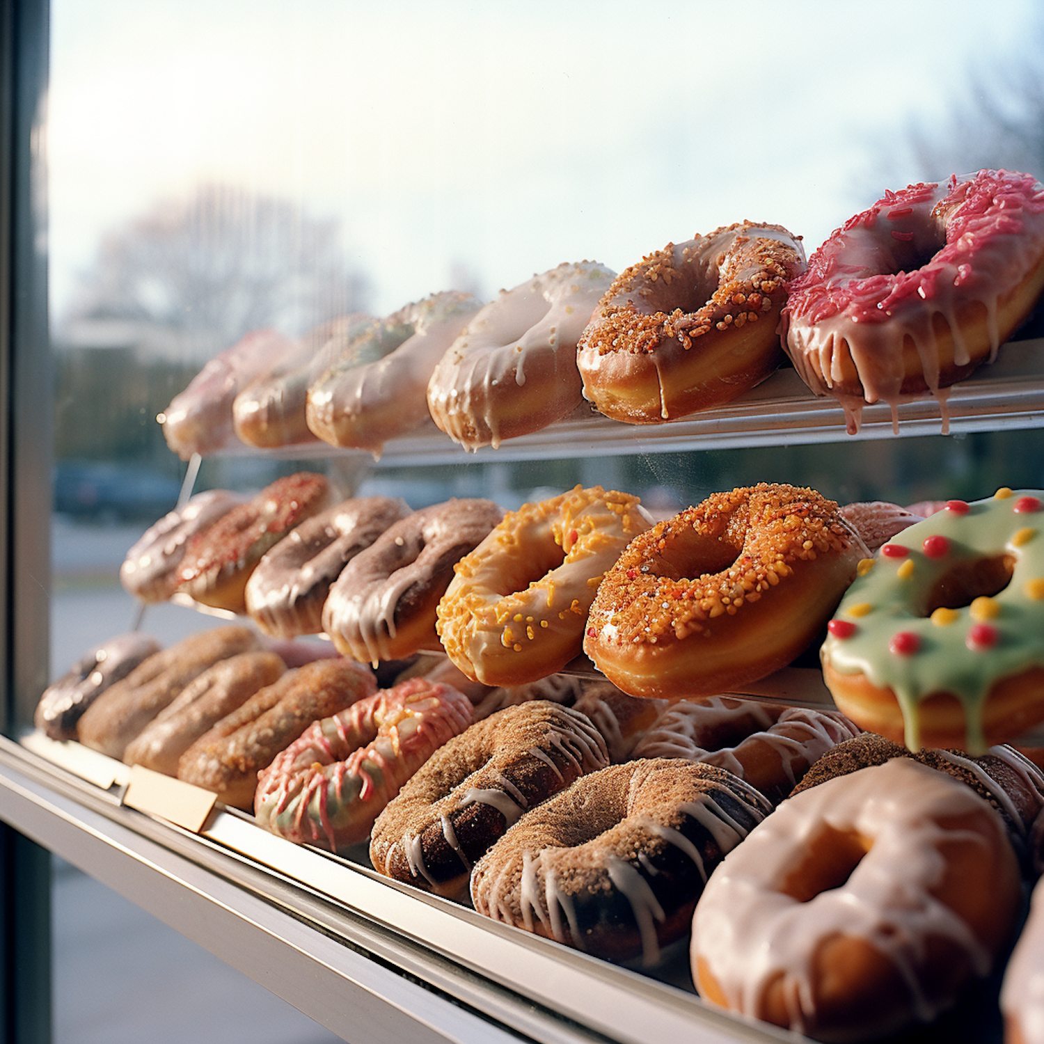 Delectable Array of Gourmet Doughnuts