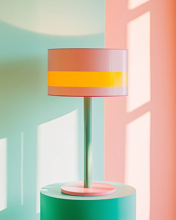 Modern Pastel Table Lamp