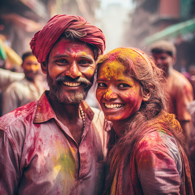 Holi Celebration Joy