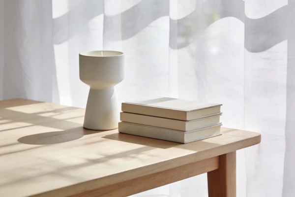 Minimalist Table Scene