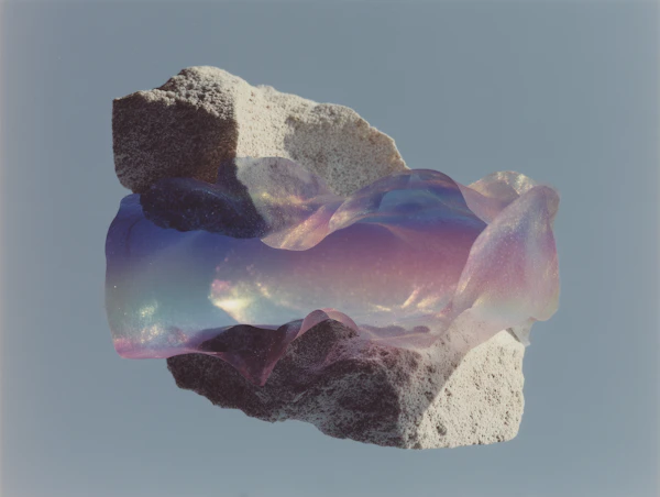 Iridescent Rock Art