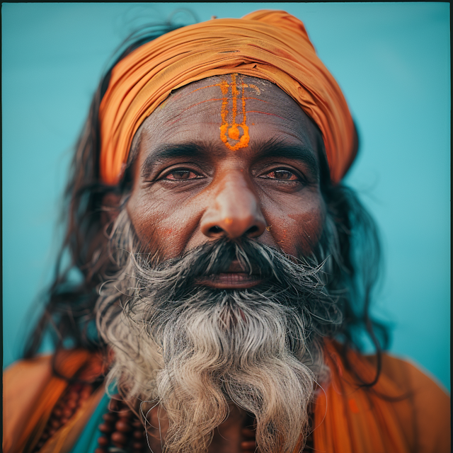 Portrait of a South Asian Man