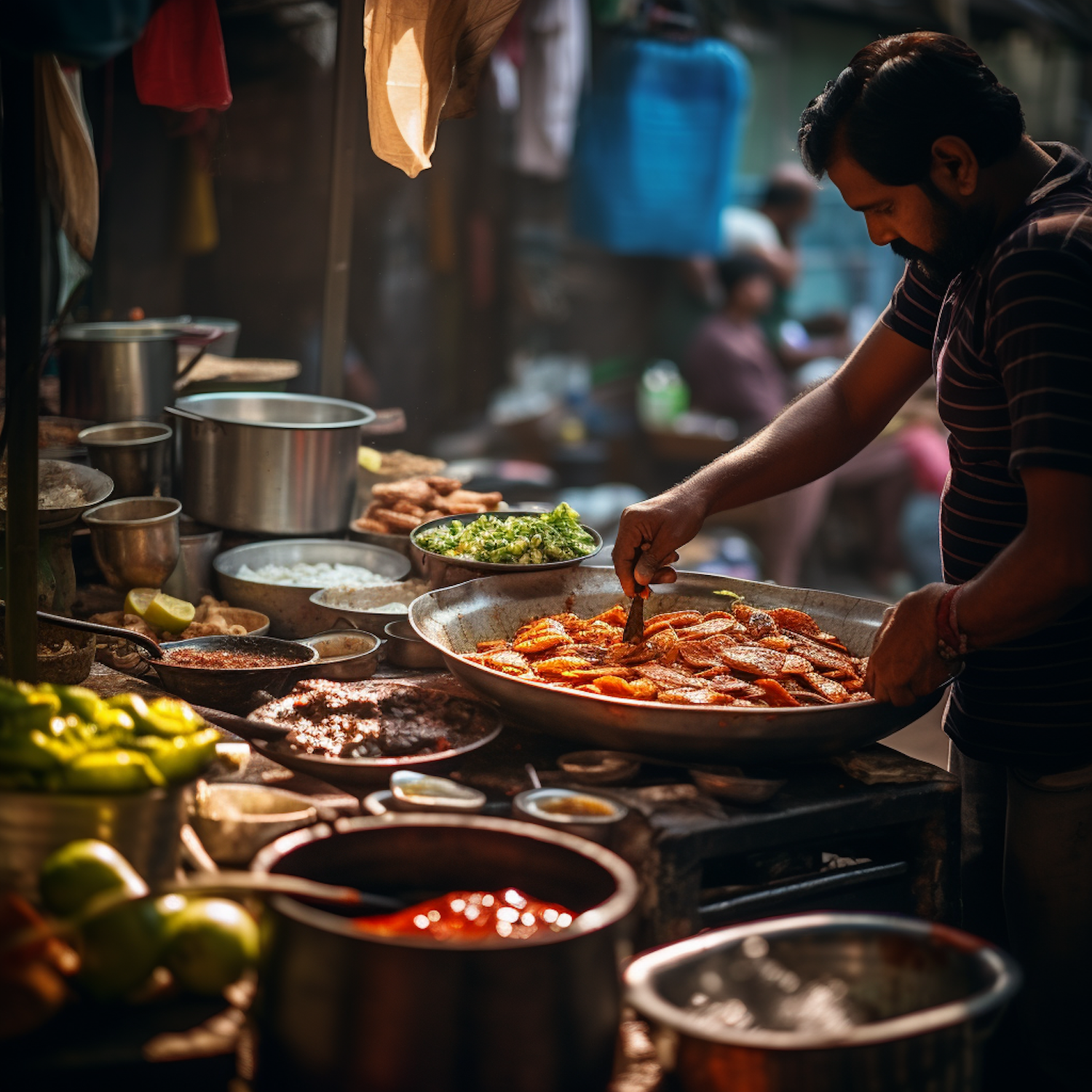 Savory Street Delicacies by a Local Chef