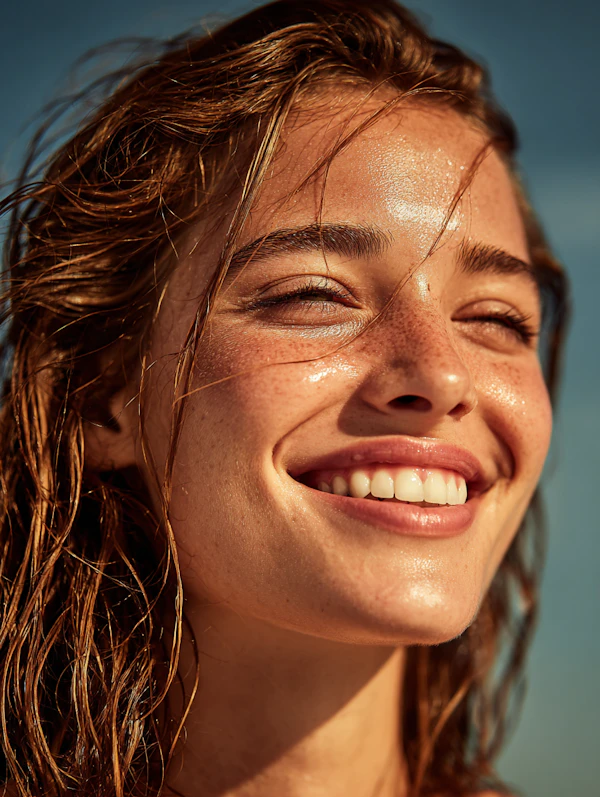Radiant Beach Smile