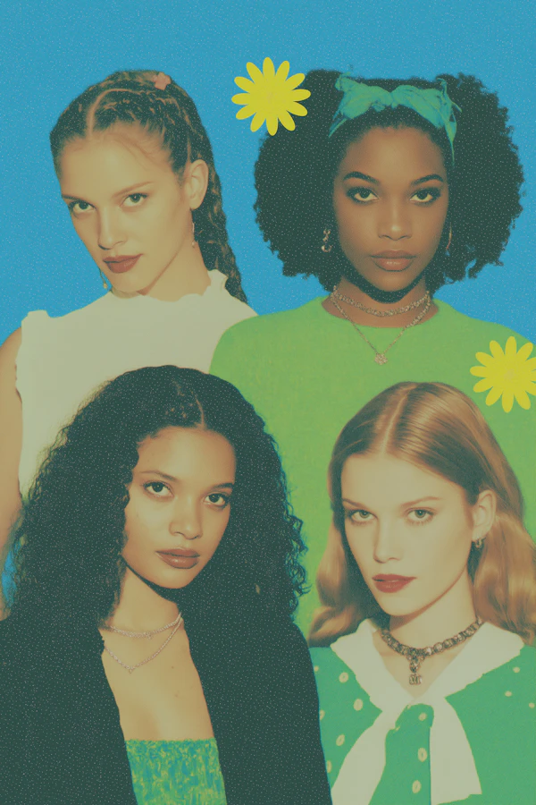 Retro Styled Women