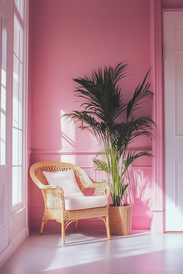 Bright Pink Room