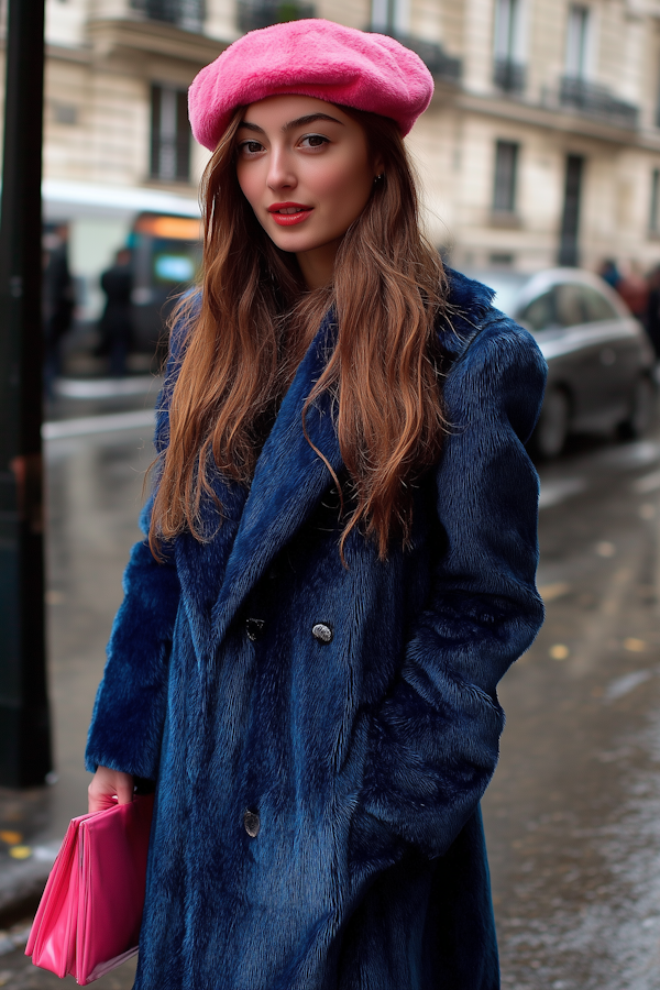 Stylish Woman in Urban Setting