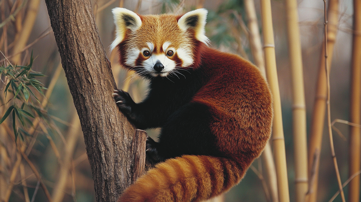 Red Panda on Tree