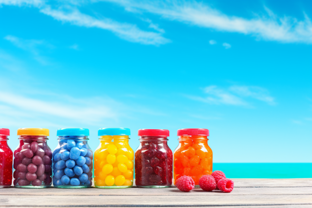 Candy Spectrum by the Sea