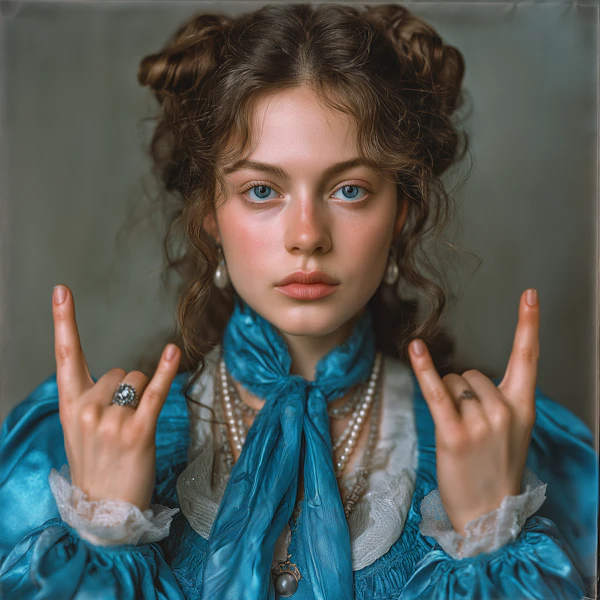 Victorian Elegance Pose