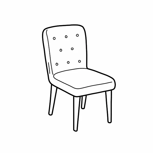 Minimalist Chair Sketch