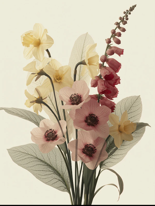 Floral Harmony Display