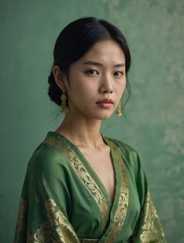 Elegant Asian Portrait