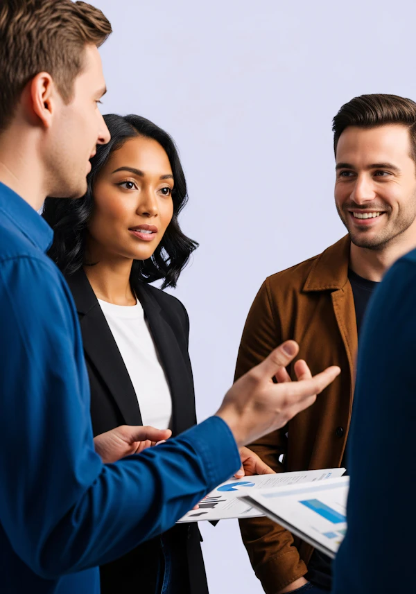 Team Discussion Scene