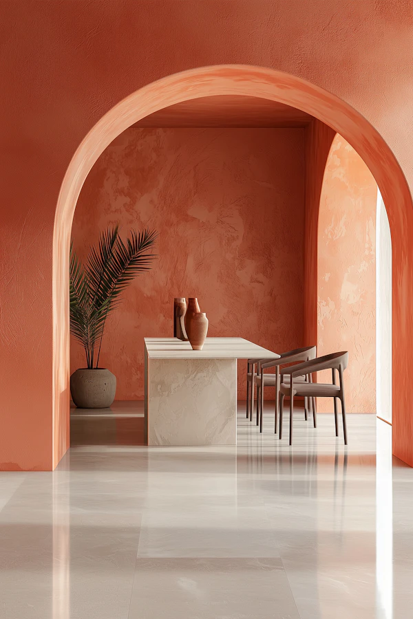 Terracotta Dining Room