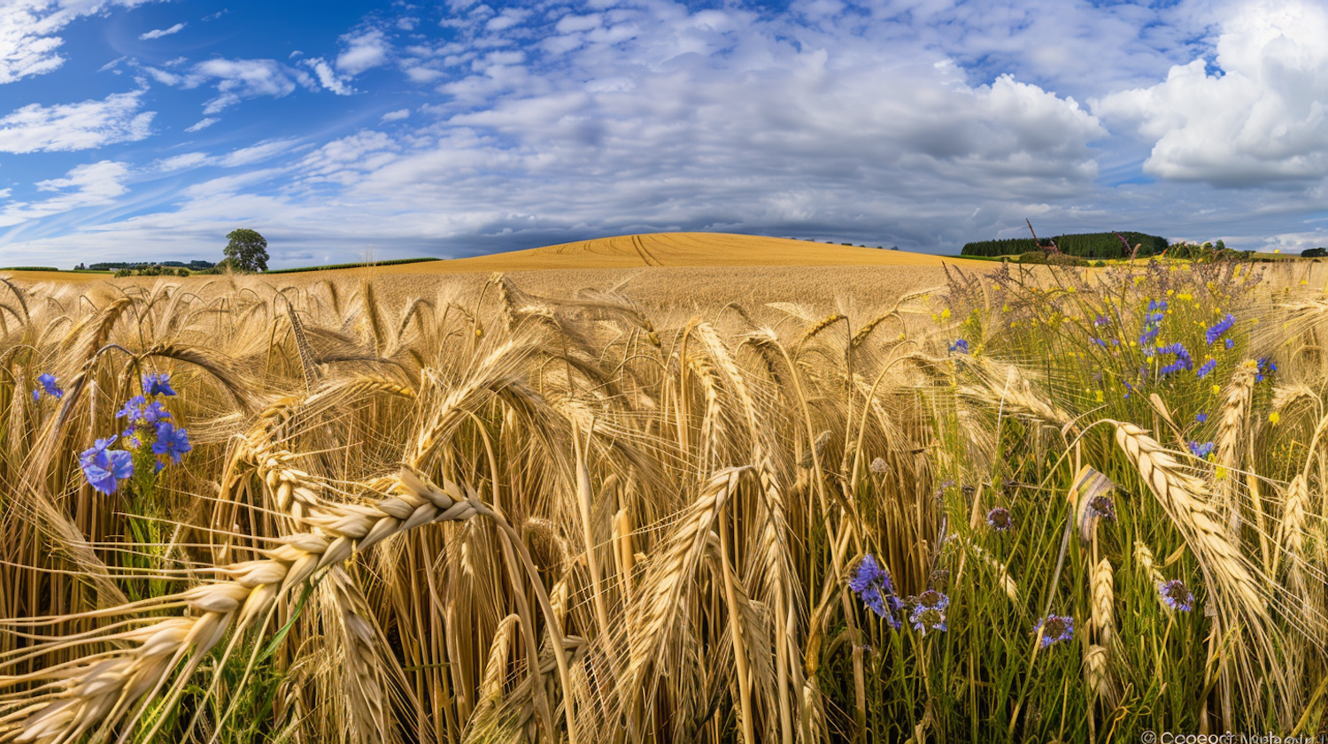 Golden Wheat Field