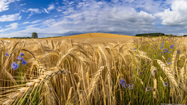 Golden Wheat Field