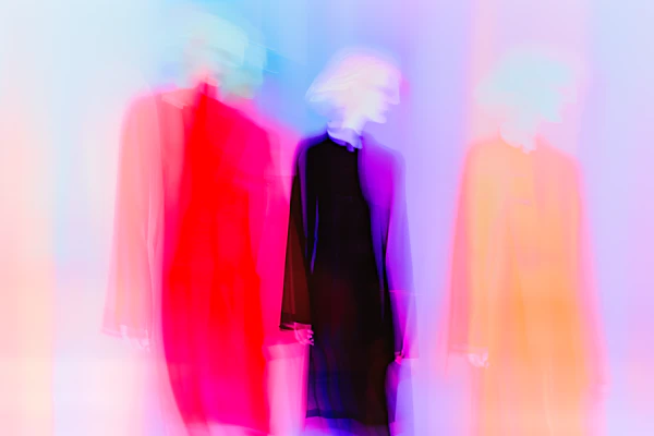 Abstract Neon Figures