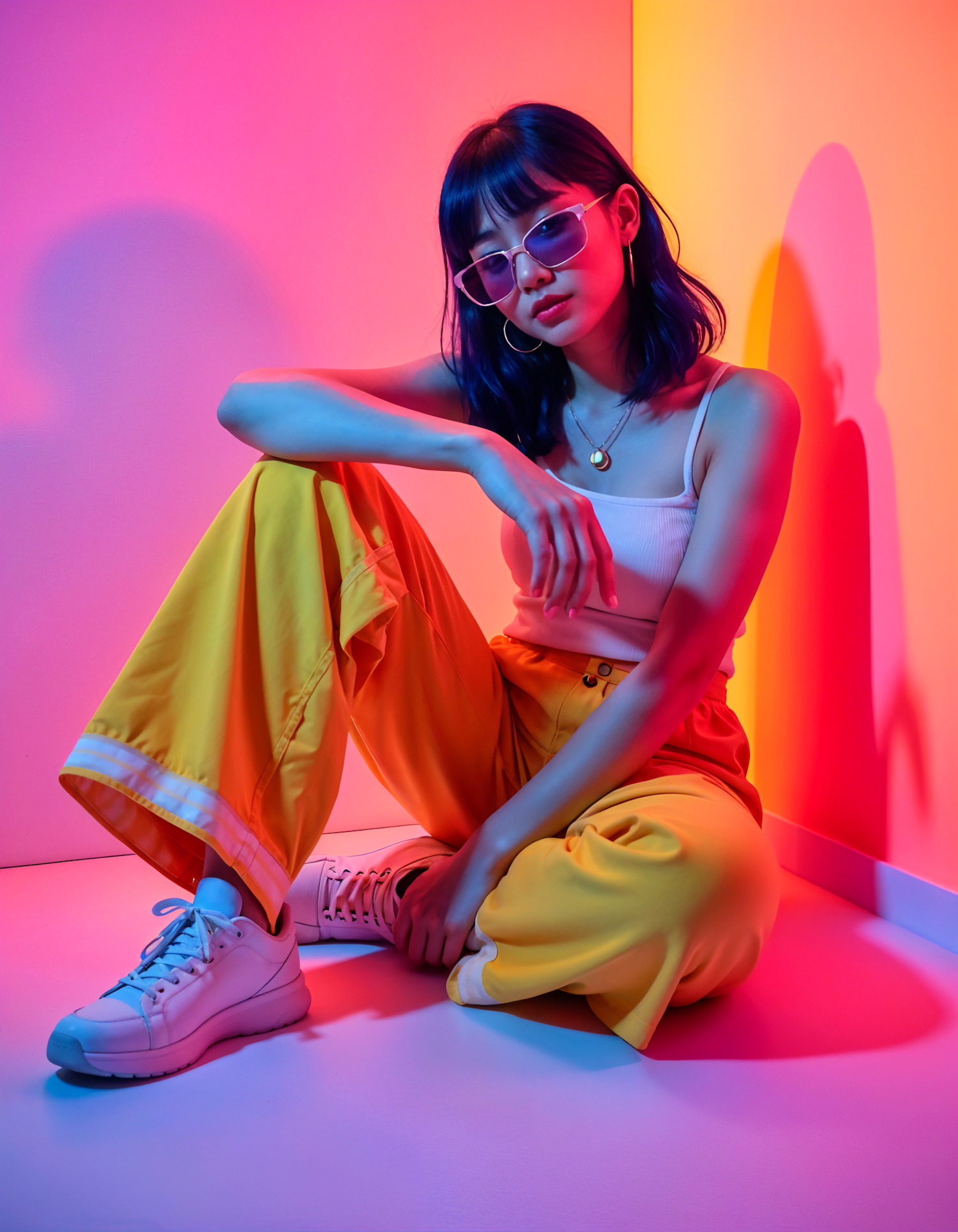 Colorful Fashion Portrait