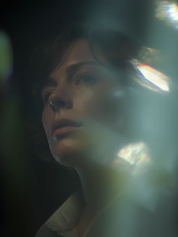 Dreamy Portrait Close-Up