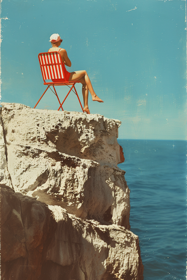 Vintage Cliffside Relaxation