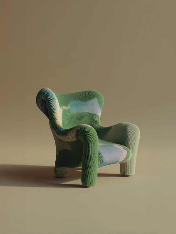 Modern Artistic Armchair