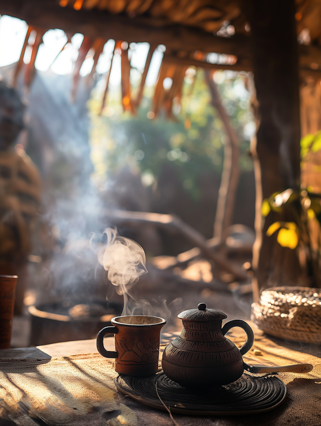 Traditional Tea Time Serenity