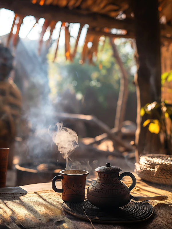 Traditional Tea Time Serenity