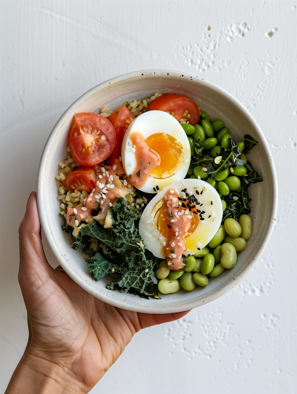 Vibrant Healthy Food Bowl