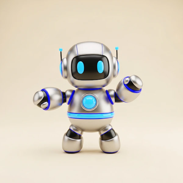Friendly Robot Render