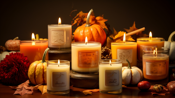 Autumn Aromas Candle Collection