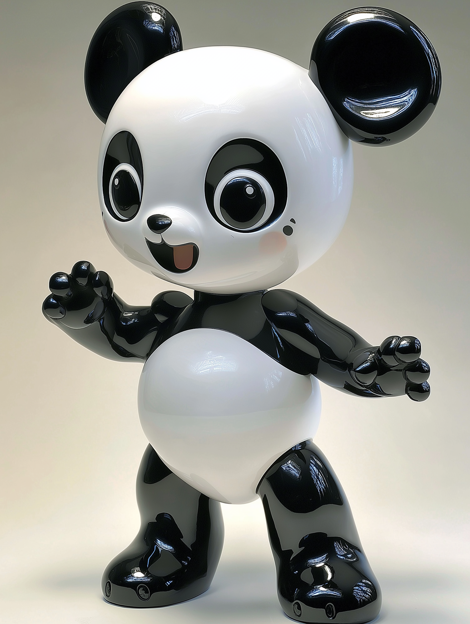 Stylized Cartoon Panda